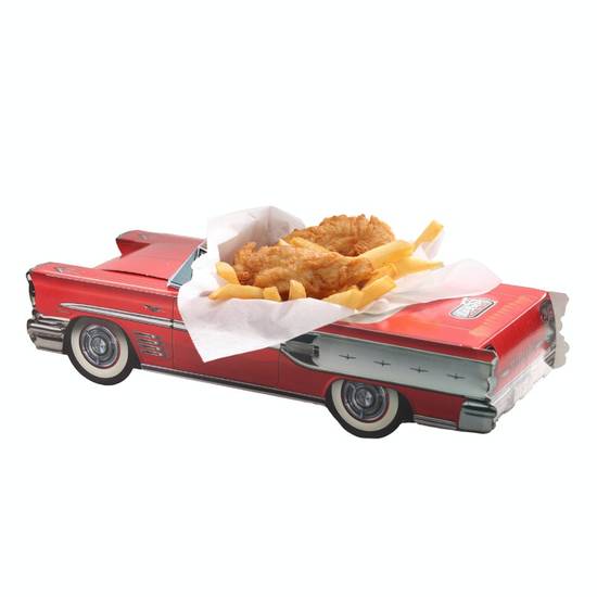 Order Kids' Meal Hand-Breaded Tenders food online from Hwy 55 Burgers, Shakes & Fries store, Shallotte on bringmethat.com