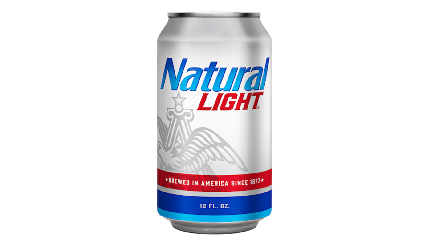 Order Natural Light 12 Pack 12 oz Cans food online from Orcutt Liquor & Deli store, Orcutt on bringmethat.com