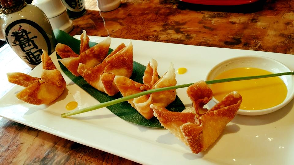 Order Lobster and  Crab Rangoon (5 Pieces) food online from Kinja store, Lincoln on bringmethat.com