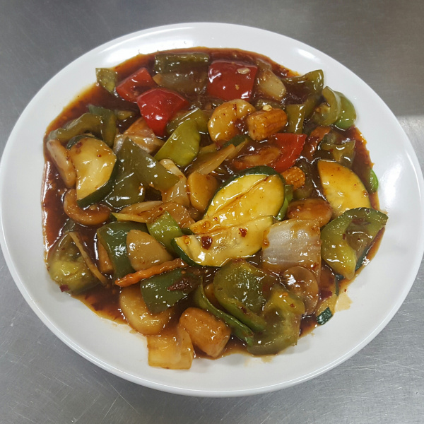 Order 108. Szechuan Vegetable food online from Chop Suey City Chinese Restaurant store, Chicago on bringmethat.com