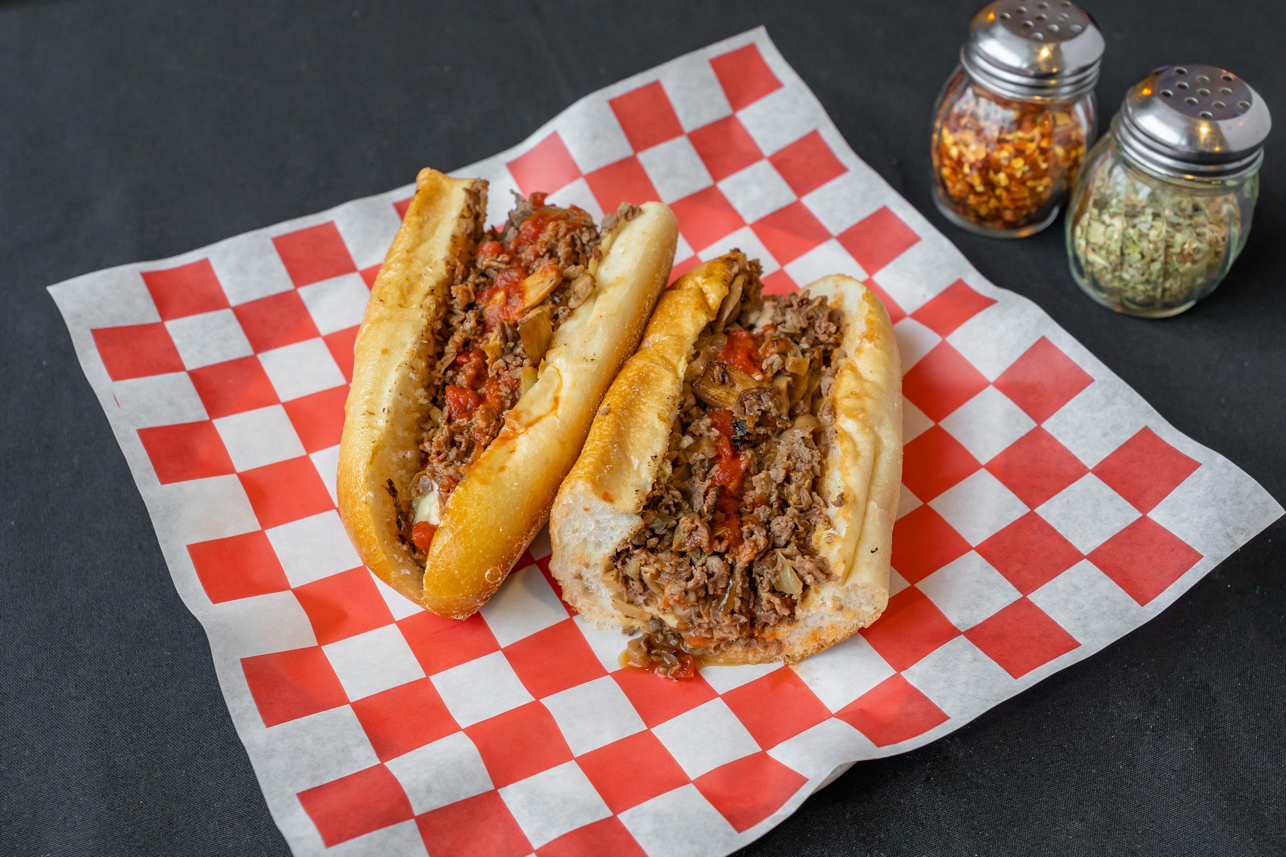Order Cheese Steak Pizzaiola - 12'' food online from Mario Cafe & Pizzeria store, East Greenville on bringmethat.com