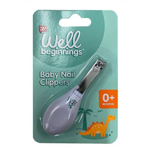 Order Well Beginnings Baby Nail Clippers - 1.0 ea food online from Walgreens store, Des Moines on bringmethat.com