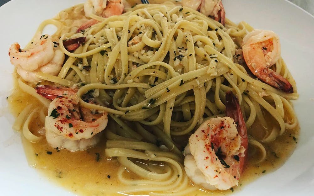 Order Shrimp Scampi Lunch - Lunch food online from Bellissimo store, Colleyville on bringmethat.com