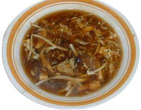 Order 5. Hot and Sour Soup food online from Great Wall Restaurant store, Flushing on bringmethat.com