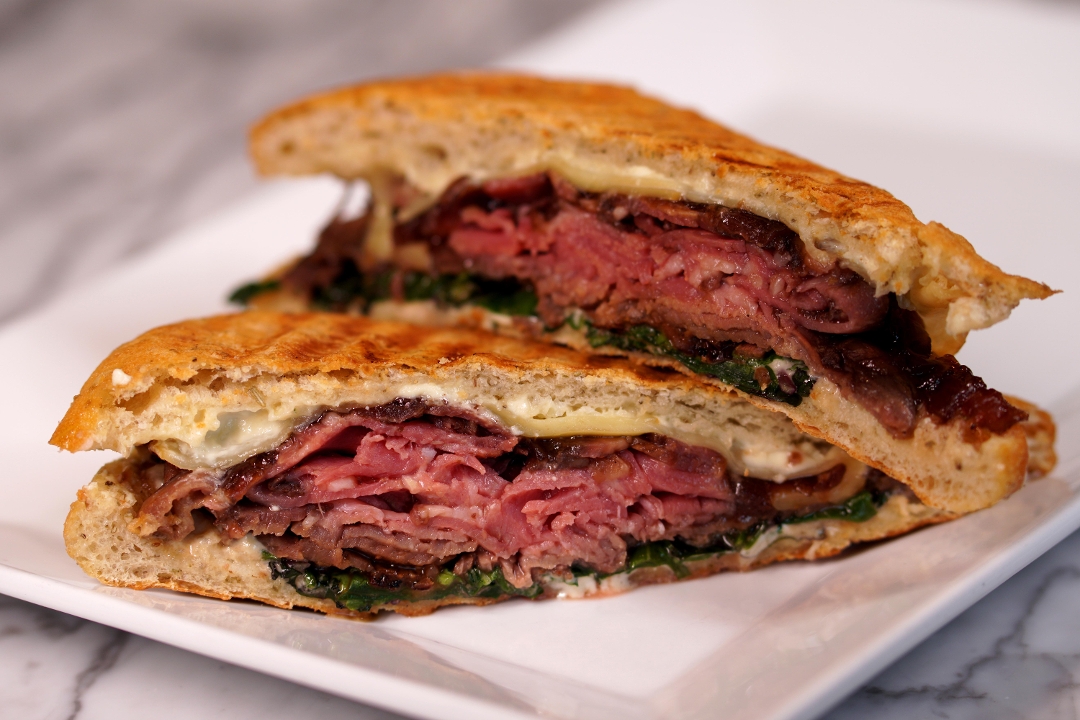 Order PRIME RIB PANINI food online from Cafe Del Sol store, Chambersburg on bringmethat.com