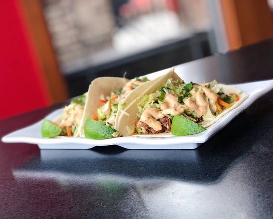 Order Street Tacos food online from Monk's Bar & Grill - Middleton store, Middleton on bringmethat.com