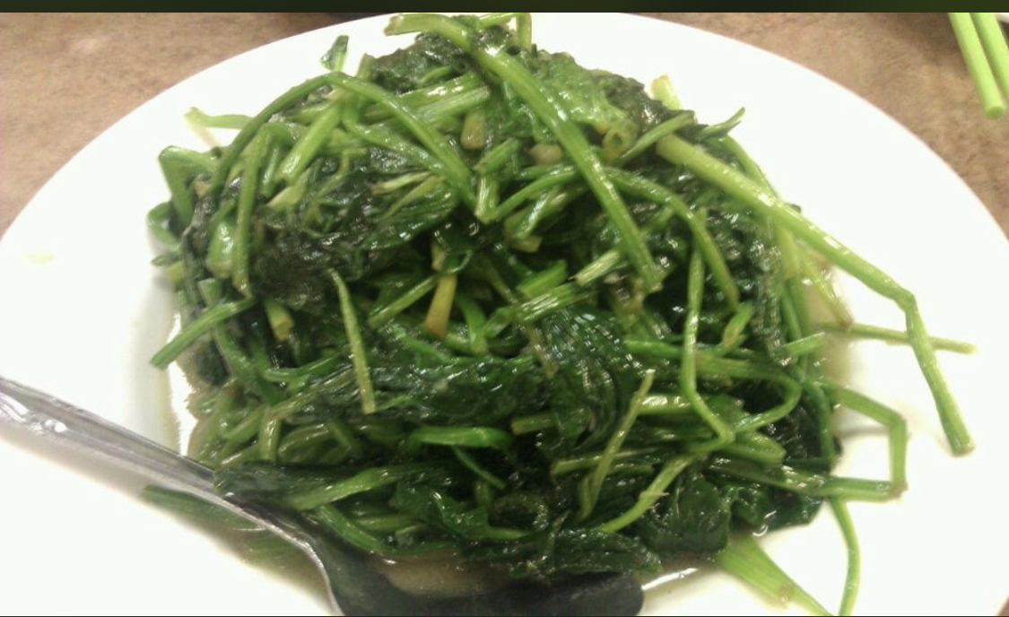 Order 134. Spinach with Garlic蒜蓉波菜 food online from Cheung Hing Restaurant store, South San Francisco on bringmethat.com
