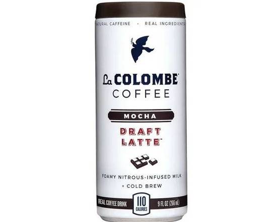 Order La Colombe Draft Latte Mocha Coffee, Can  9 fl oz   food online from Pit Stop Liquor Mart store, El Monte on bringmethat.com
