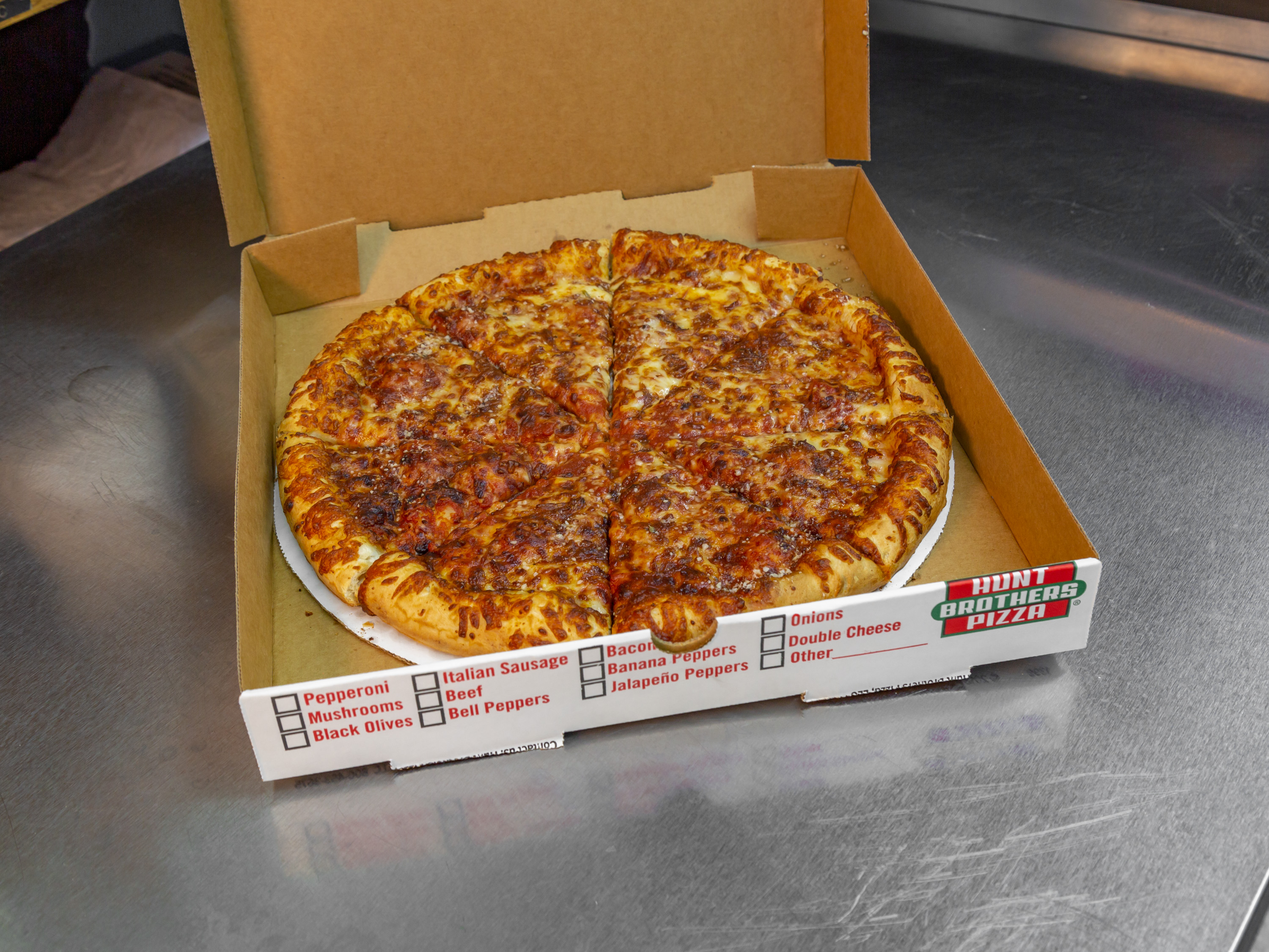 Order Original Crust Cheese Pizza food online from Discount Market store, Rossville on bringmethat.com