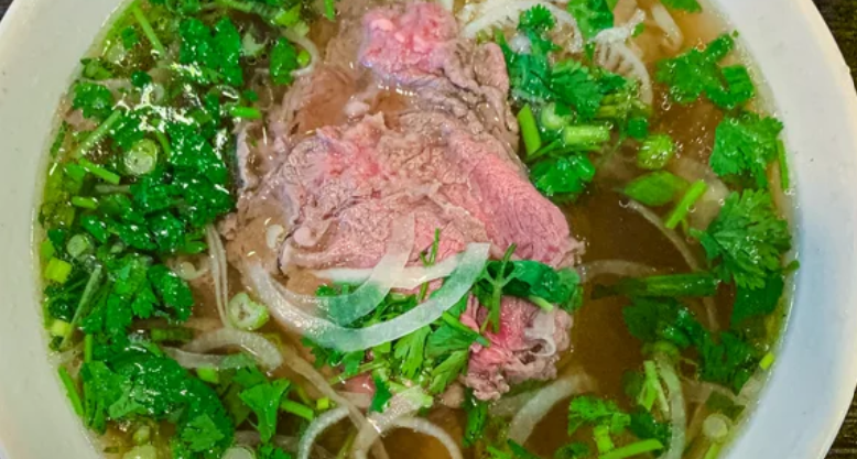 Order 19. Kobe Steak and Brisket Pho food online from Kobe Pho & Grill store, Mountain View on bringmethat.com