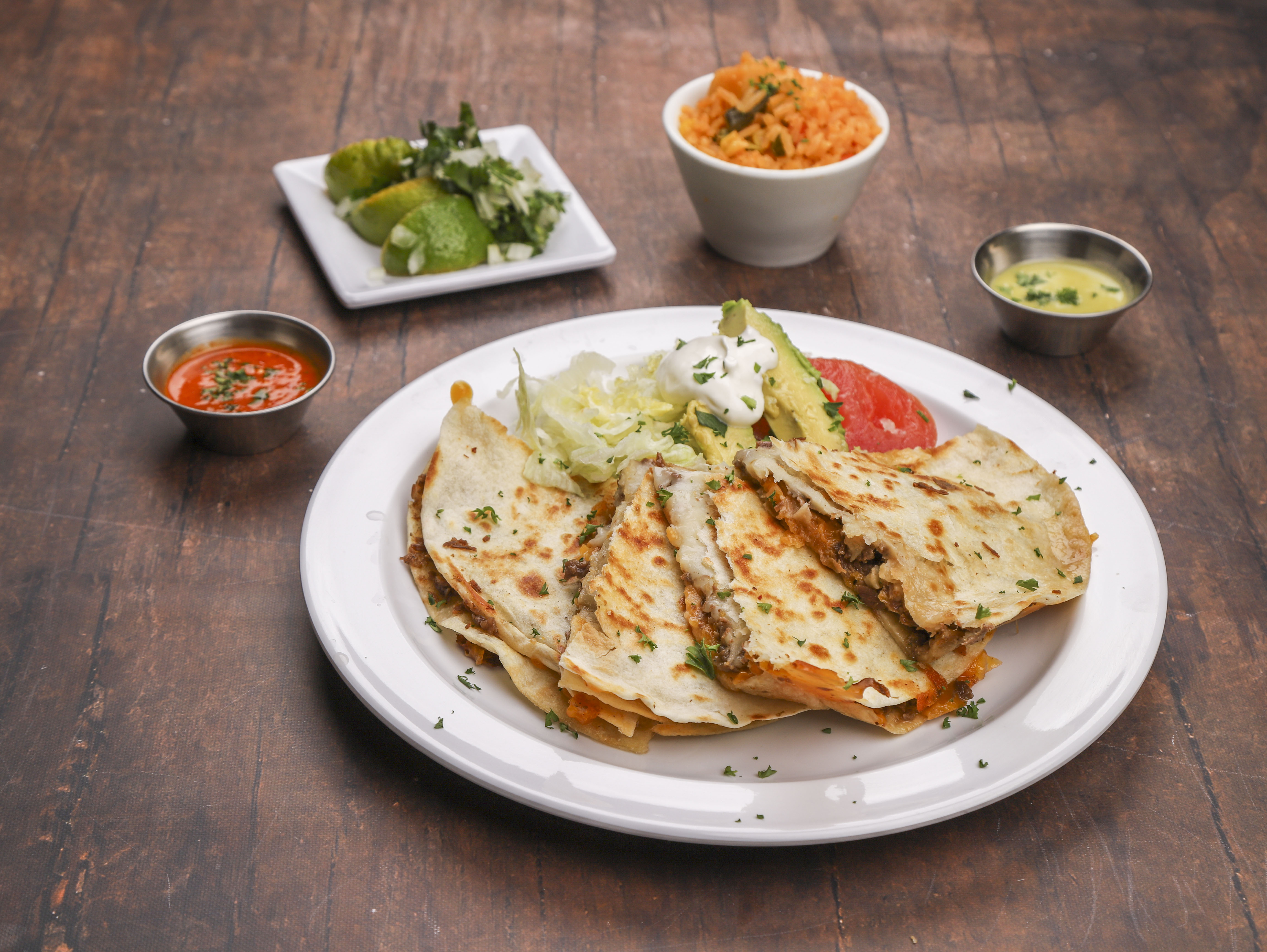 Order Quesadilla food online from Taqueria Taxco store, Dallas on bringmethat.com