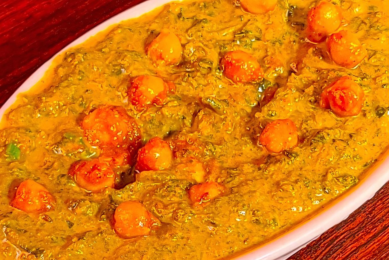 Order Chana Palak food online from Mission Curry House store, San Francisco on bringmethat.com