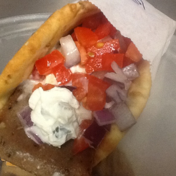 Order Gyro Sandwich food online from Lenzini's 241 Pizza store, Los Angeles on bringmethat.com