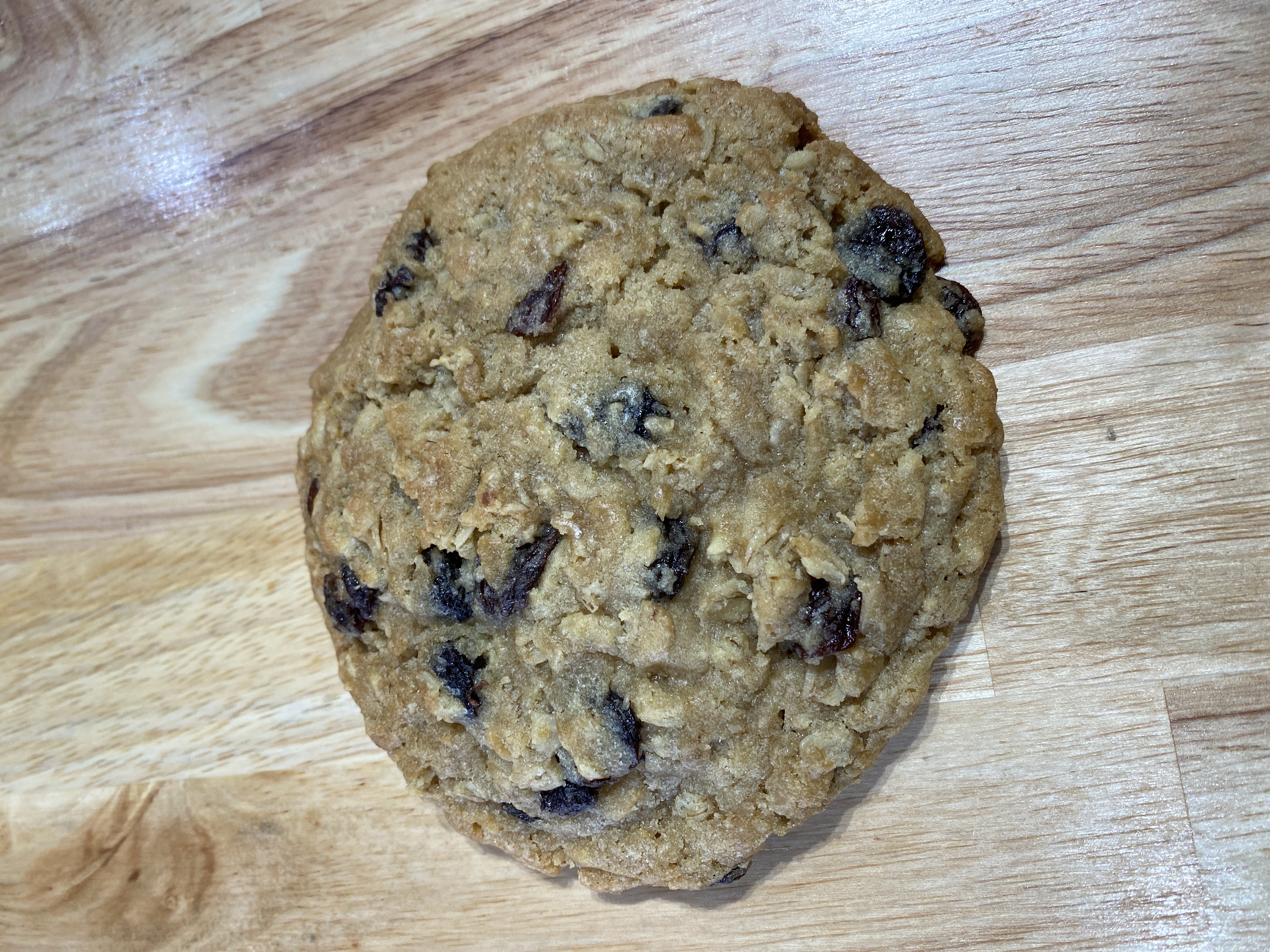 Order 5 oz. Oatmeal Raisin Cookie food online from Mary's Mountain Cookies store, McKinney on bringmethat.com