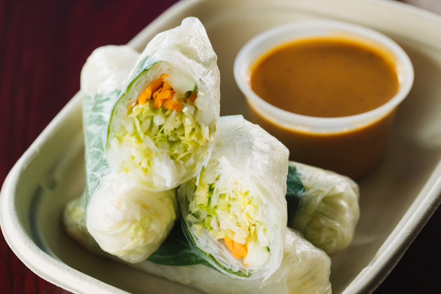 Order A2. Salad Roll food online from Thai 2 Go store, Dallas on bringmethat.com