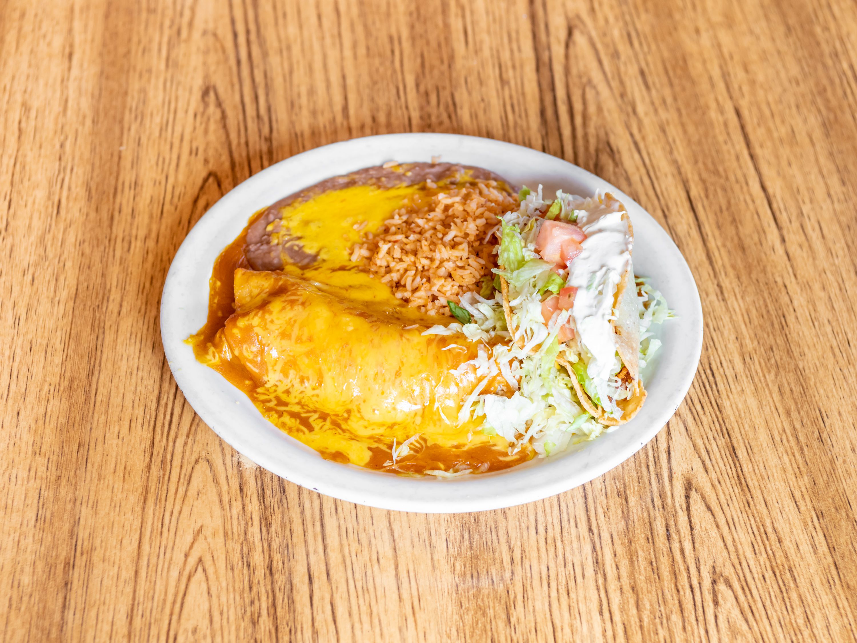 Order Chicken Enchilada food online from Don Joses Mexican Foods store, Phoenix on bringmethat.com