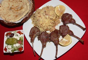 Order  Païdakia (Lamb Chops) food online from Zorbas Fine Greek Cuisine store, Albuquerque on bringmethat.com