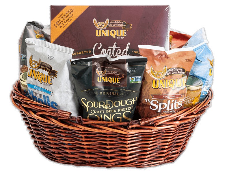 Order Large Gift Basket food online from Unique Snacks store, Reading on bringmethat.com