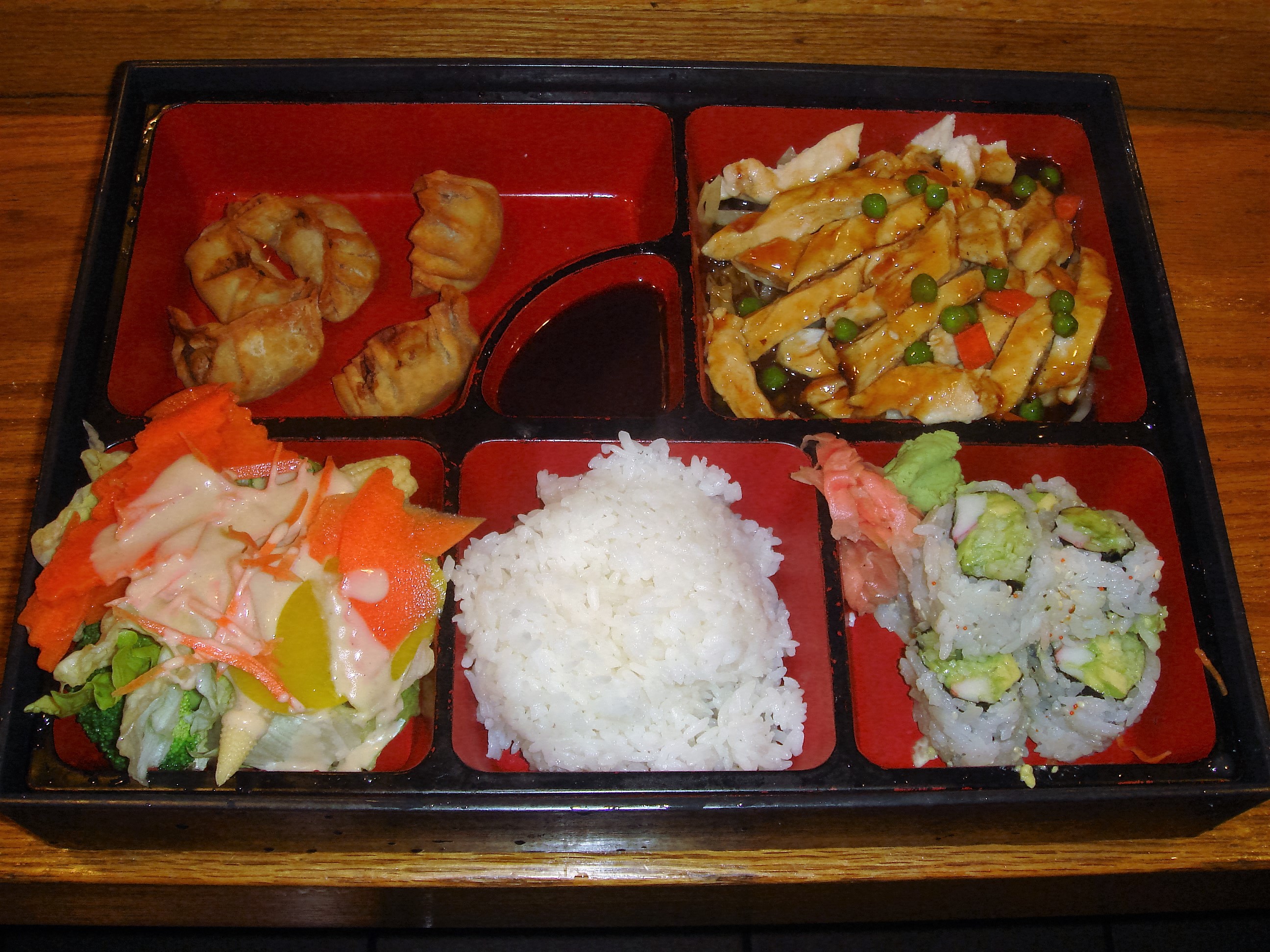 Order Chicken Teriyaki Dinner Special Combo food online from Chikurin Sushi store, Brooklyn on bringmethat.com