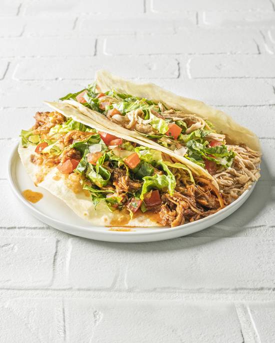 Order Double Tacos food online from Cafe Rio store, Pocatello on bringmethat.com