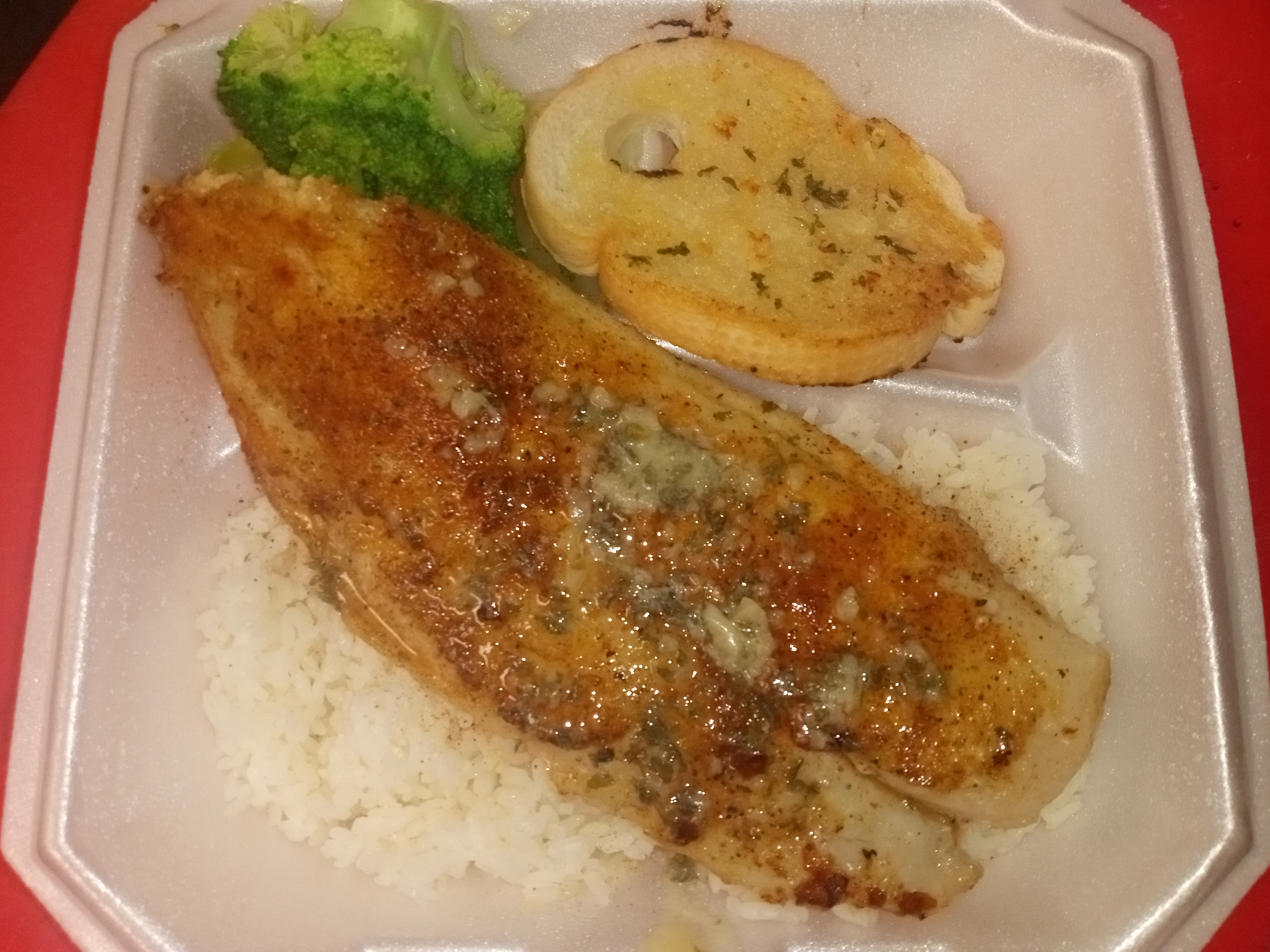 Order GRILL WHITE FISH COMBO PLATE food online from Hilo Volcano Grill store, West Covina on bringmethat.com