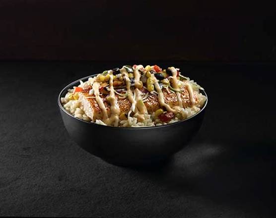 Order Grilled Salmon Rice Bowl food online from Long John Silver'S store, Texarkana on bringmethat.com