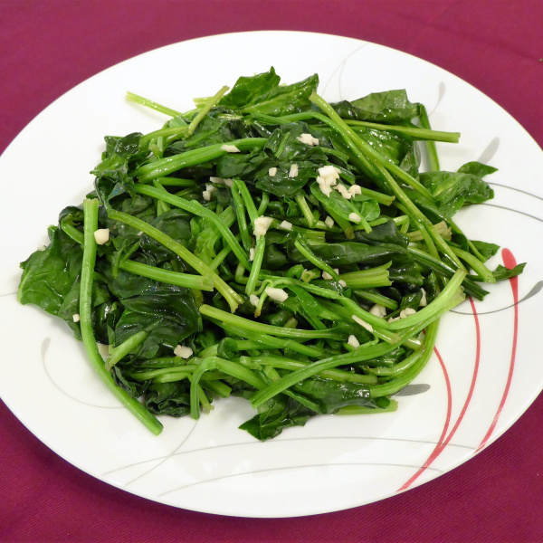 Order Garlic Spinach 炒波菜 food online from King Kee store, San Francisco on bringmethat.com