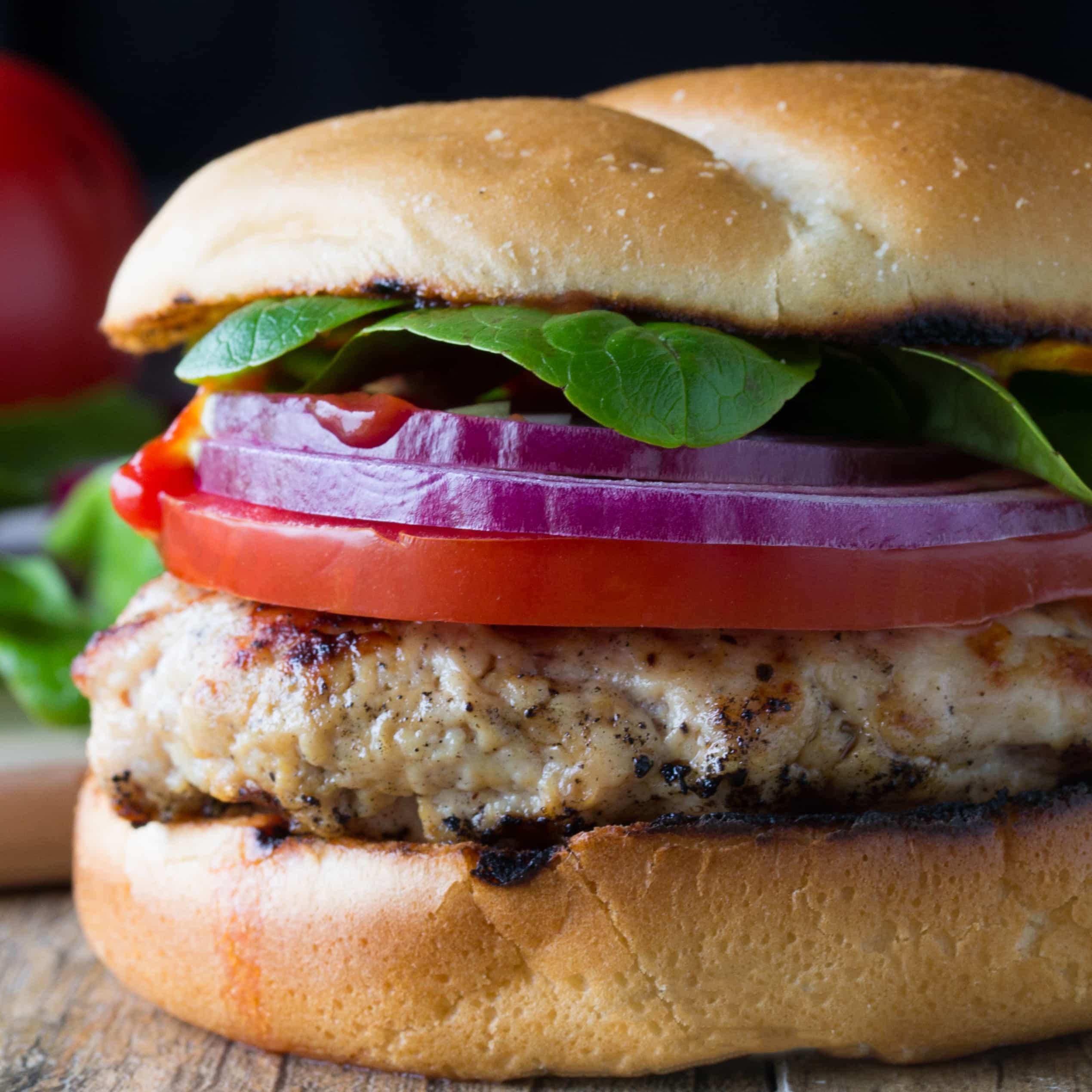 Order Light Turkey Burger food online from Cafe Deli-Cious store, New York on bringmethat.com