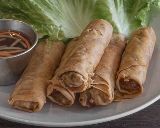 Order #8 Fried Egg Rolls food online from Pho So 9 store, Cypress on bringmethat.com