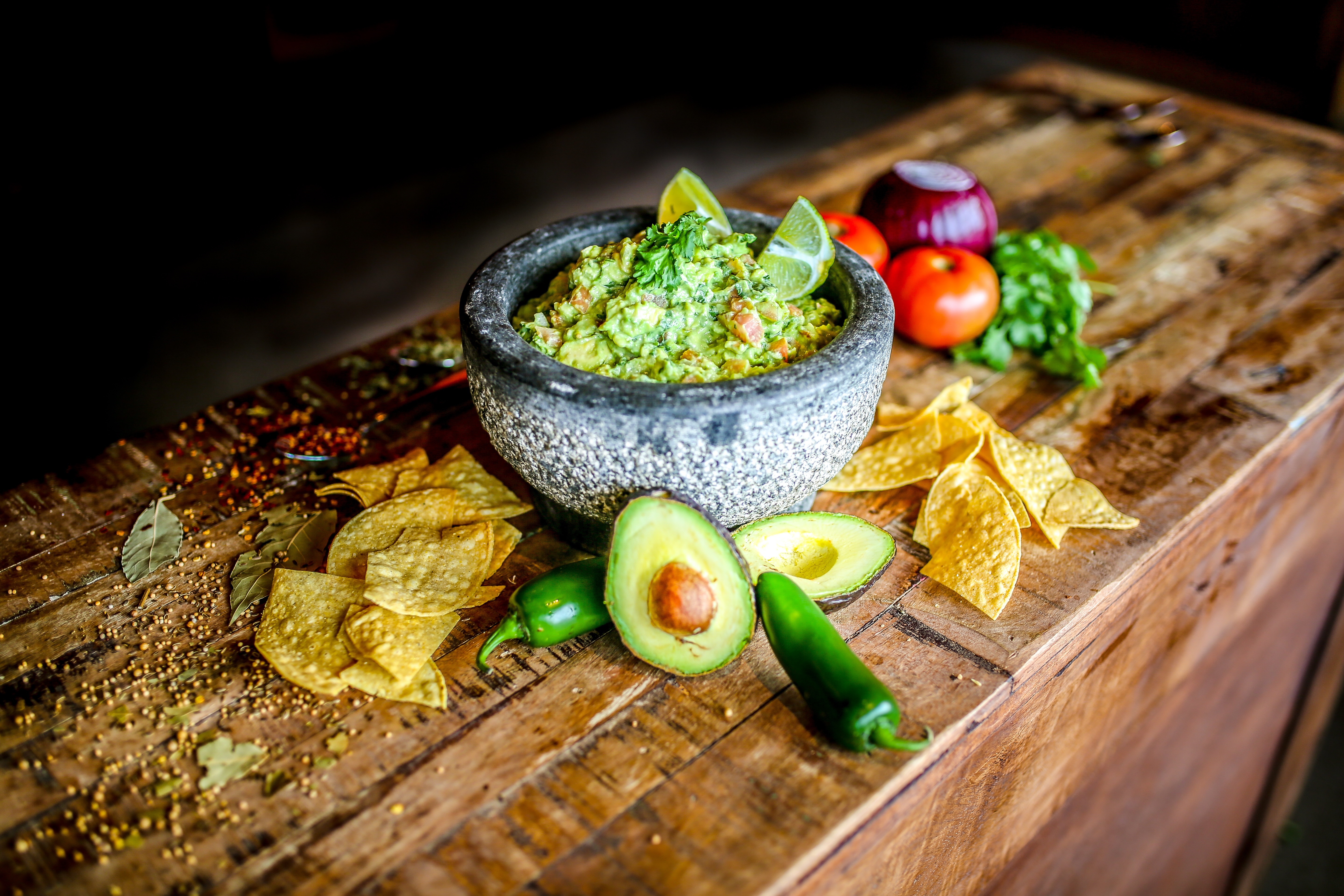 Order Guacamole food online from Miguels Mexican Bar And Grill store, Colorado Springs on bringmethat.com