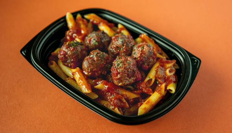 Order ITALIAN MEATBALL PENNE BOWL food online from Meatball Corner store, Round Rock on bringmethat.com