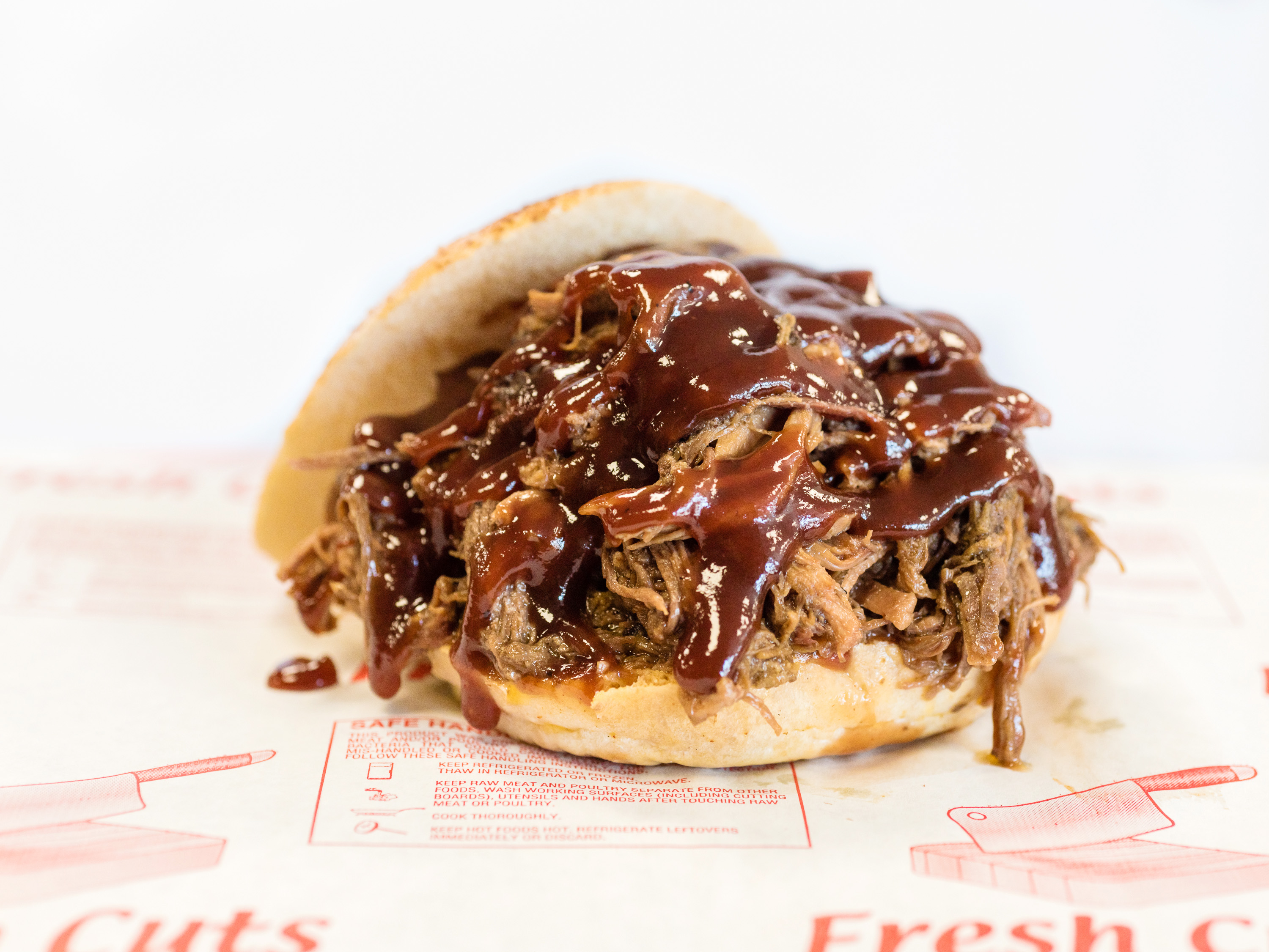 Order Beef Brisket Sandwich a la Carte food online from Millers Meat Bbq And Catering store, Findlay on bringmethat.com