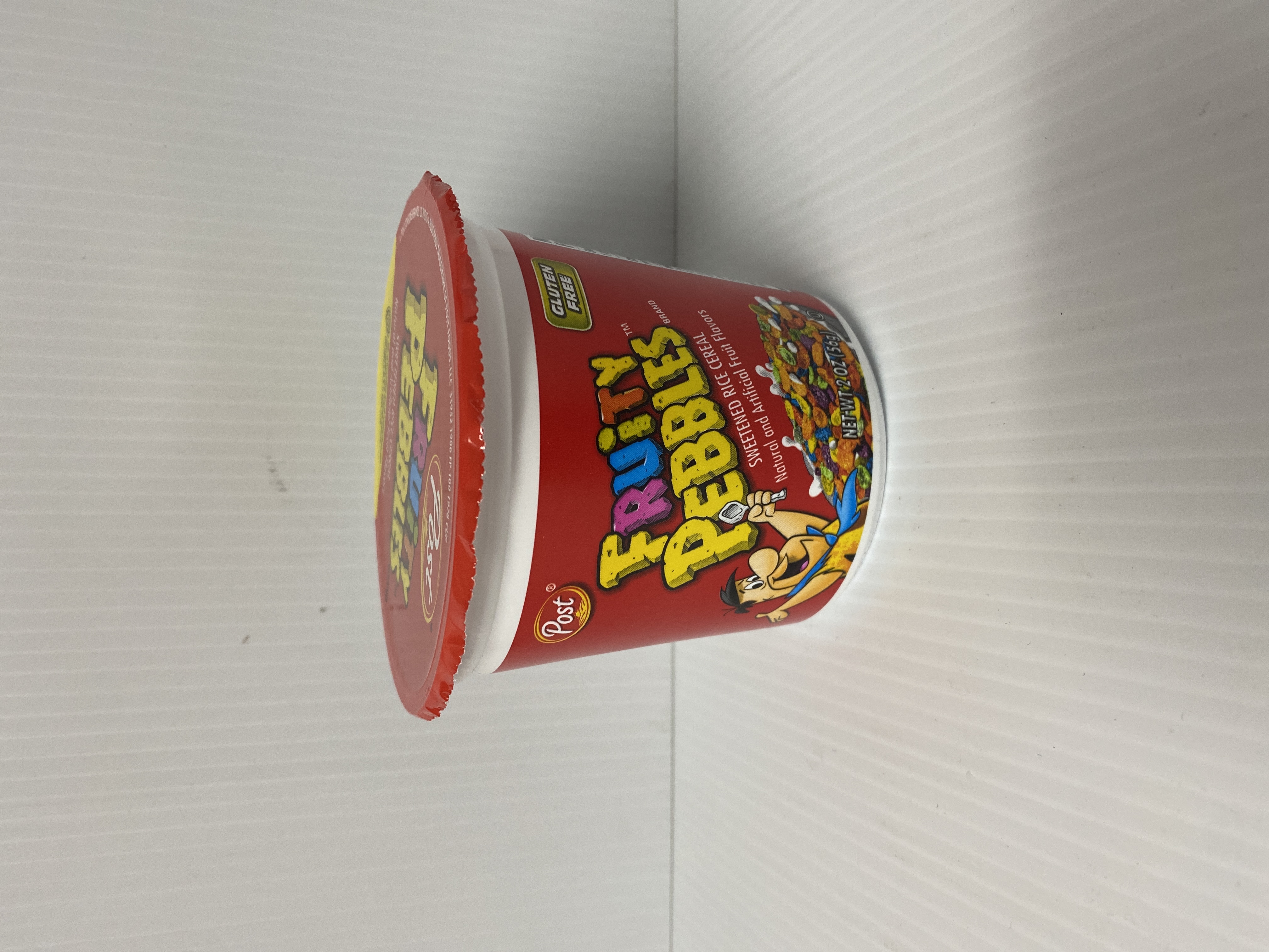 Order Fruity Pebbles Cereal 1.2 oz food online from Just Dash It store, Englewood on bringmethat.com