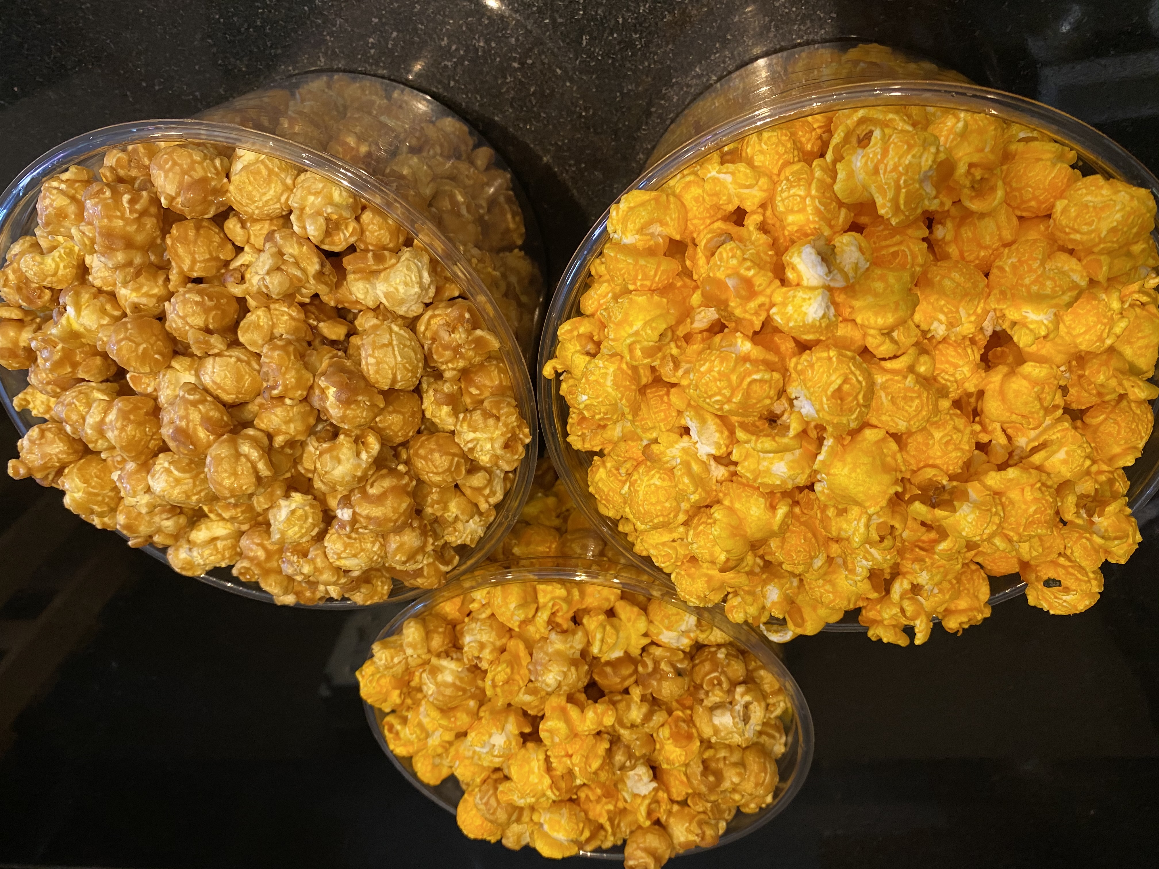 Order 3-Pack Popcorn Tubs food online from Wells Street Popcorn store, Oak Park on bringmethat.com