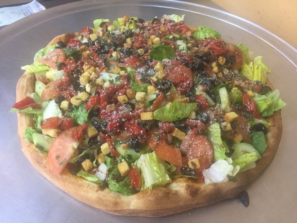 Order Salad Pizza - Medium 16" food online from Tosco store, New Windsor on bringmethat.com