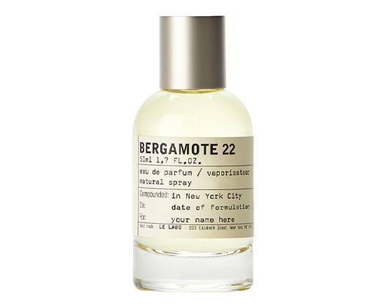 Order Bergamote 22 Eau De Parfum (50 ml) food online from Le Labo store, Newport Beach on bringmethat.com