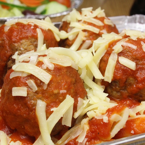 Order Spaghetti with Meatball food online from Nick Roast Beef & Pizza store, Peabody on bringmethat.com