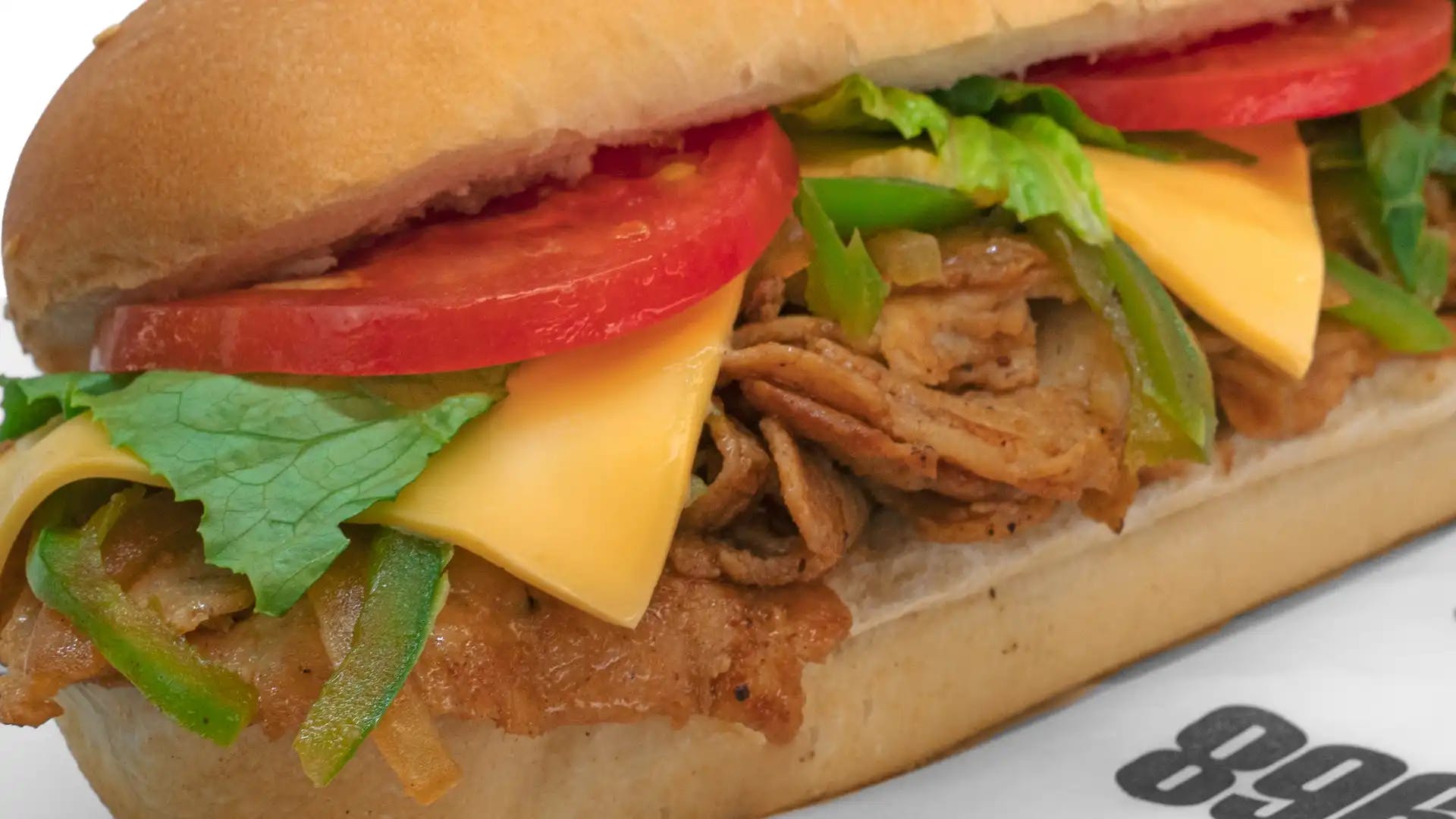 Order Chicken Fajita Sub - Small food online from Tubby's Grilled Submarines store, Westland on bringmethat.com