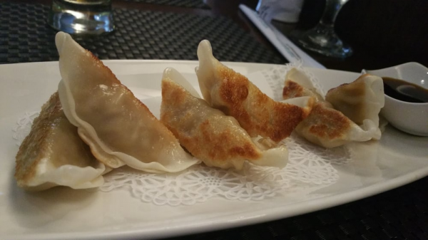 Order Gyoza food online from Kumo Sushi and Lounge store, New City on bringmethat.com