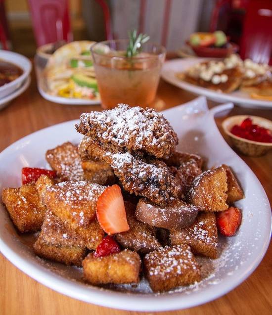 Order Sweet Heat Chicken & French Toast Bites food online from Ruby Sunshine store, Charleston on bringmethat.com