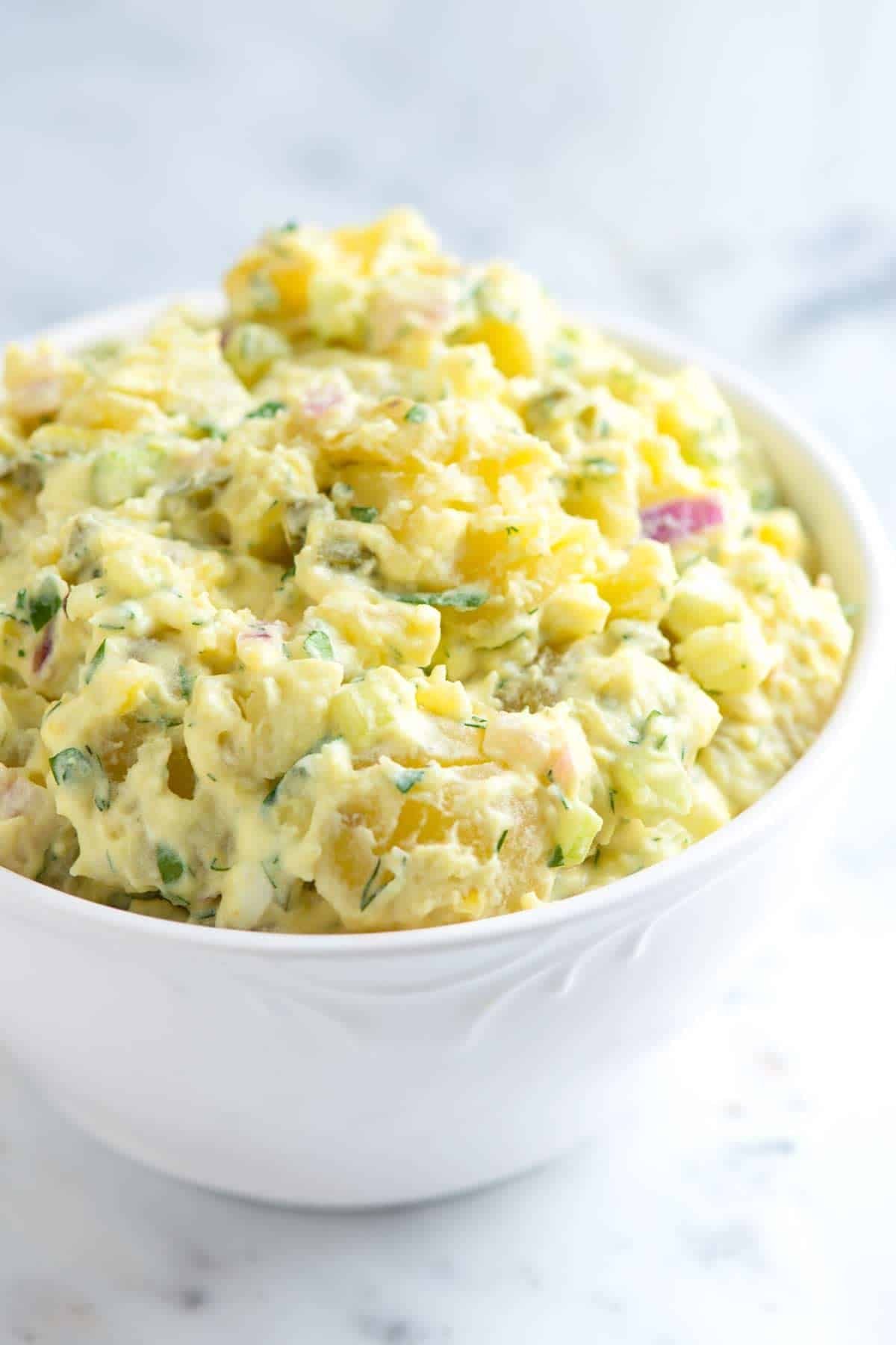 Order Homemade Potato Salad Catering - 1 lb. food online from Positanos store, Chicago on bringmethat.com