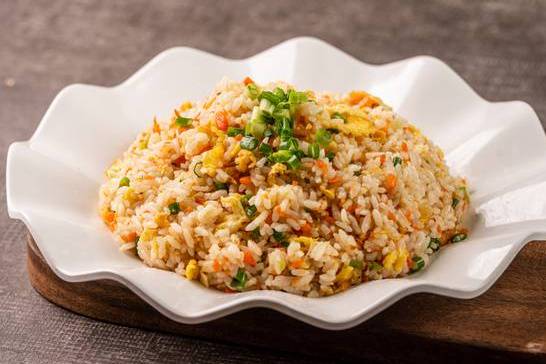 Order Yangzhou Fried Rice food online from Orange Chicken Snob store, St. Louis on bringmethat.com
