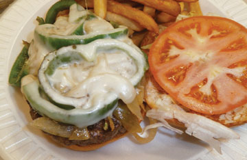 Order Cafe Burger food online from Tharsy Grill store, Baltimore on bringmethat.com