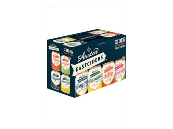 Order Austin Eastciders Cider Variety Pack - 12x 12oz Cans food online from Goody Goody Liquor Parent store, Dallas on bringmethat.com