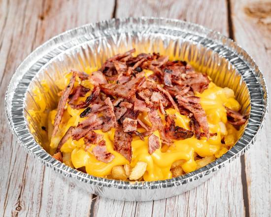 Order Turkey Bacon Cheese Fries food online from BURGERS by Kali store, Brentwood on bringmethat.com