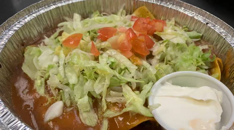 Order 33. Enchiladas Supreme food online from Maya Mexican Restaurant store, Homewood on bringmethat.com