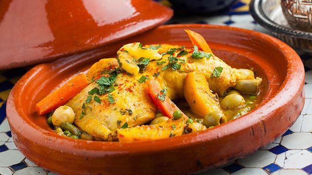 Order Chicken Tagine food online from Marrakech Moroccan Restaurant store, San Francisco on bringmethat.com