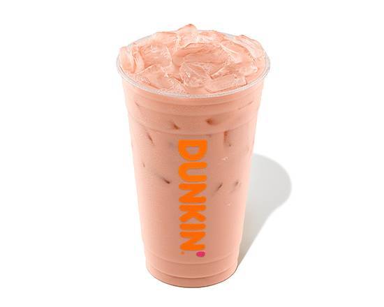 Order Blood Orange Dunkin' Coconut Refresher food online from Dunkin store, Fairview Heights on bringmethat.com