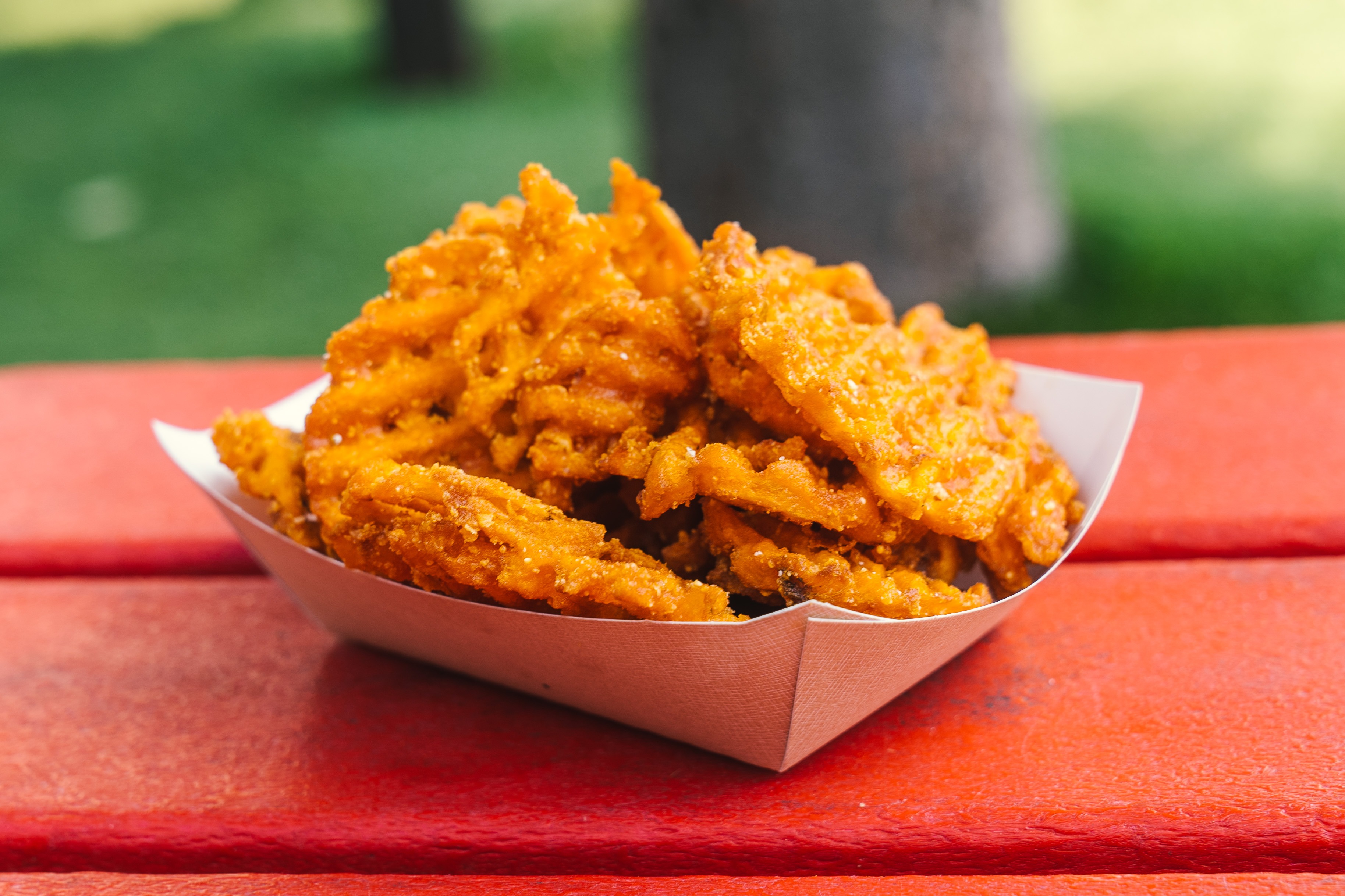 Order Sweet Potato Waffle Fries food online from M.L.Rose Craft Beer & Burgers store, Nashville on bringmethat.com