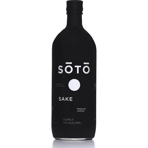 Order Soto Sake Junmai Black Label (720 ML) 137302 food online from Bevmo! store, Chino on bringmethat.com